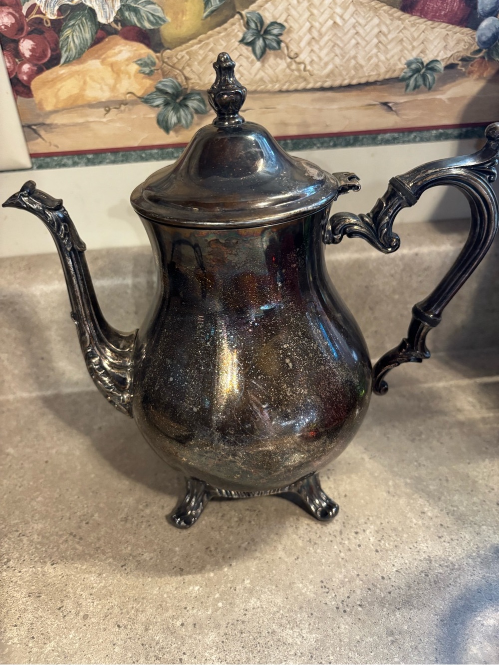 Wm Rogers 800 Classic Silver-Tone Teapot